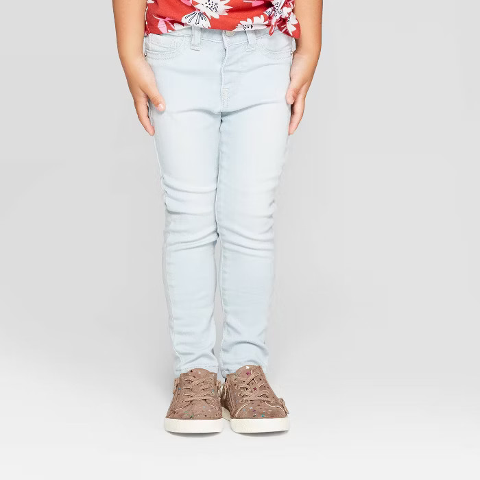 Toddler Girls' Jeans - Cat & Jack™ Light Blue | Target