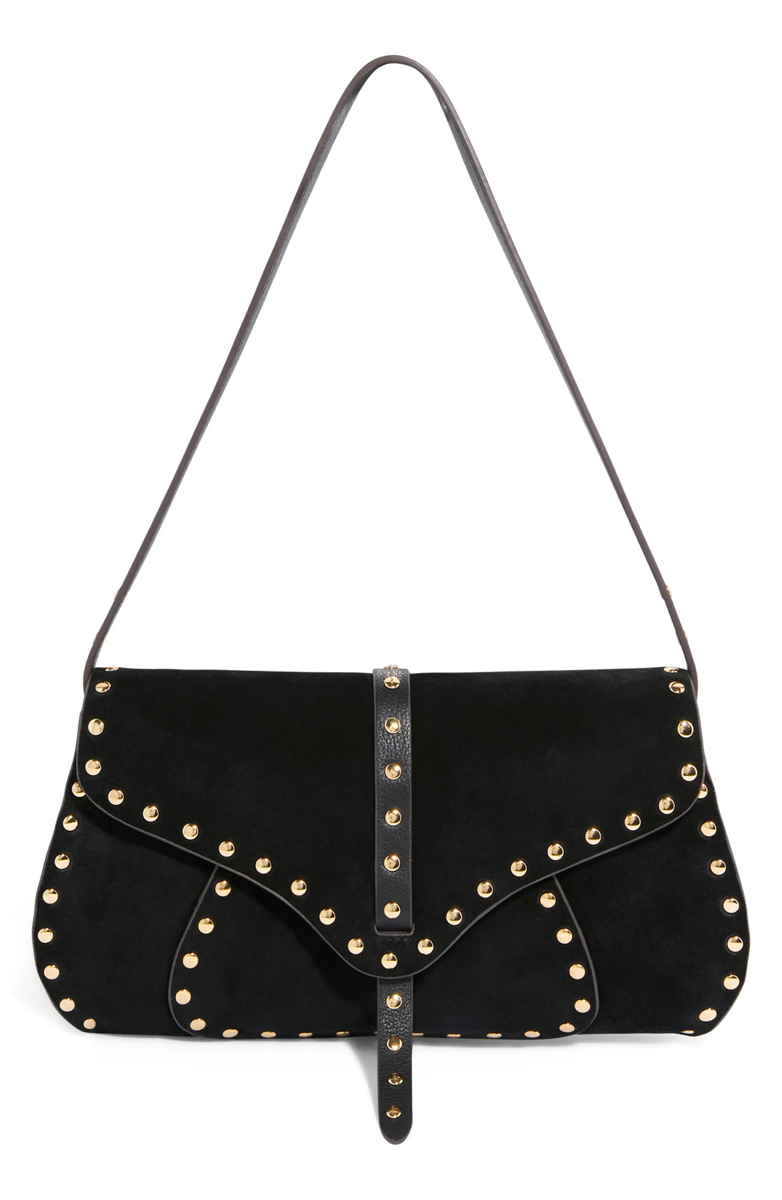 Armour Leather Baguette Shoulder Bag (Women) | Nordstrom | Nordstrom