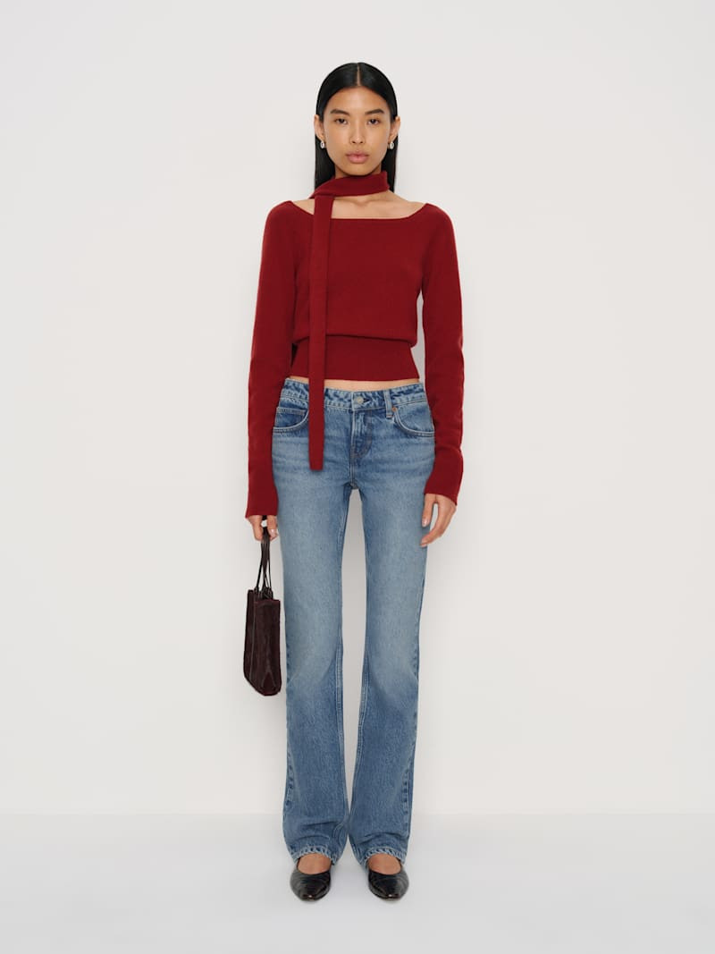 Jade Low Rise Slim Leg Jeans | Reformation (Global)
