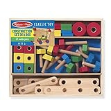 Melissa & Doug Wooden Construction Building Set in a Box (48 pcs) | Amazon (US)