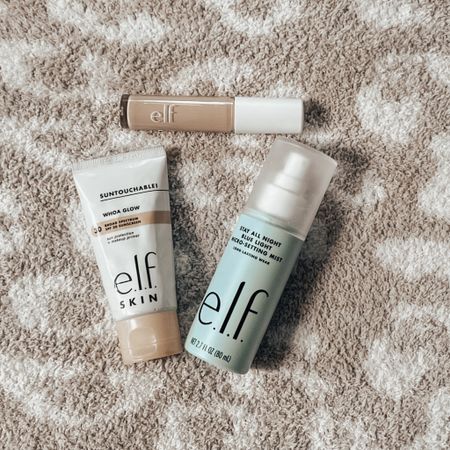 Current Drugstore Beauty Favorites ✨

1️⃣ Woah Glow Sunscreen by @elfcosmetics : Get your glow on while protecting your skin from harmful rays! This lightweight sunscreen not only shields your skin, but it also gives you a radiant, dewy finish. 🌞✨

2️⃣ Stay all night blue light setting mist by e.l.f. cosmetics: Say goodbye to the effects of blue light! This setting mist not only locks your makeup in place, but it also helps protect your skin from the damaging effects of digital screens. 💻✨

3️⃣ Hydrating Camo Concealer by e.l.f. cosmetics: Conceal and hydrate like a pro! This concealer provides full coverage while keeping your skin moisturized and flawless throughout the day. Say goodbye to dark circles and imperfections! ✨💧

#BeautyFavorites #DrugstoreFaves #elfcosmetics #ltkbeauty #ltkunder50 #beautybloggers 

#LTKsalealert #LTKfindsunder50 #LTKbeauty