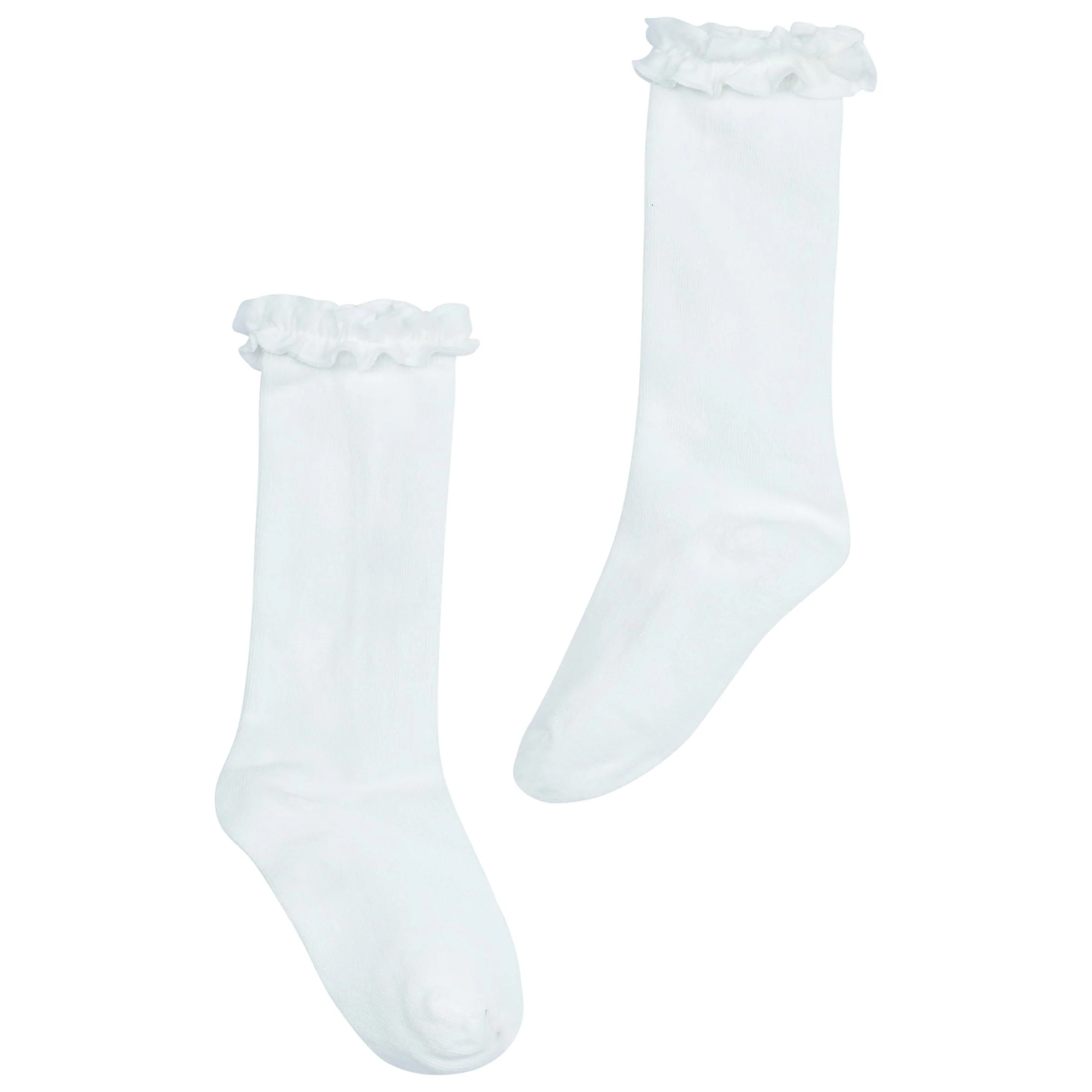 Girl's Ruffle Knee Highs - Kid's Dressy Clothes | Little English