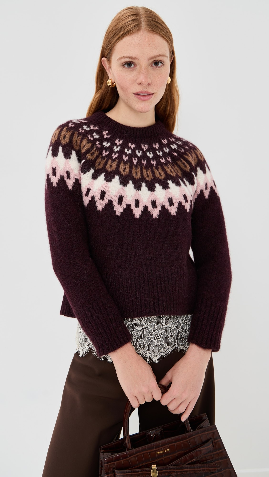 Anne Fair Isle Pullover | Shopbop