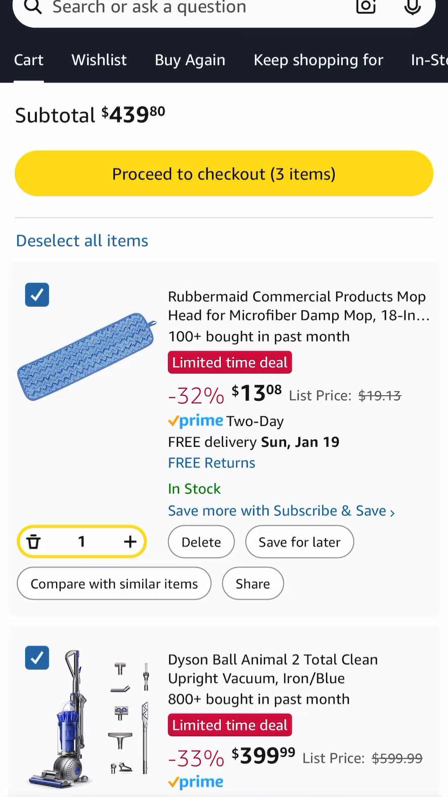Amazon sales for MLK. My dad swears by  these products at home, but now are on sale… I assume through Monday’s holiday. 

#LTKHome #LTKSaleAlert
