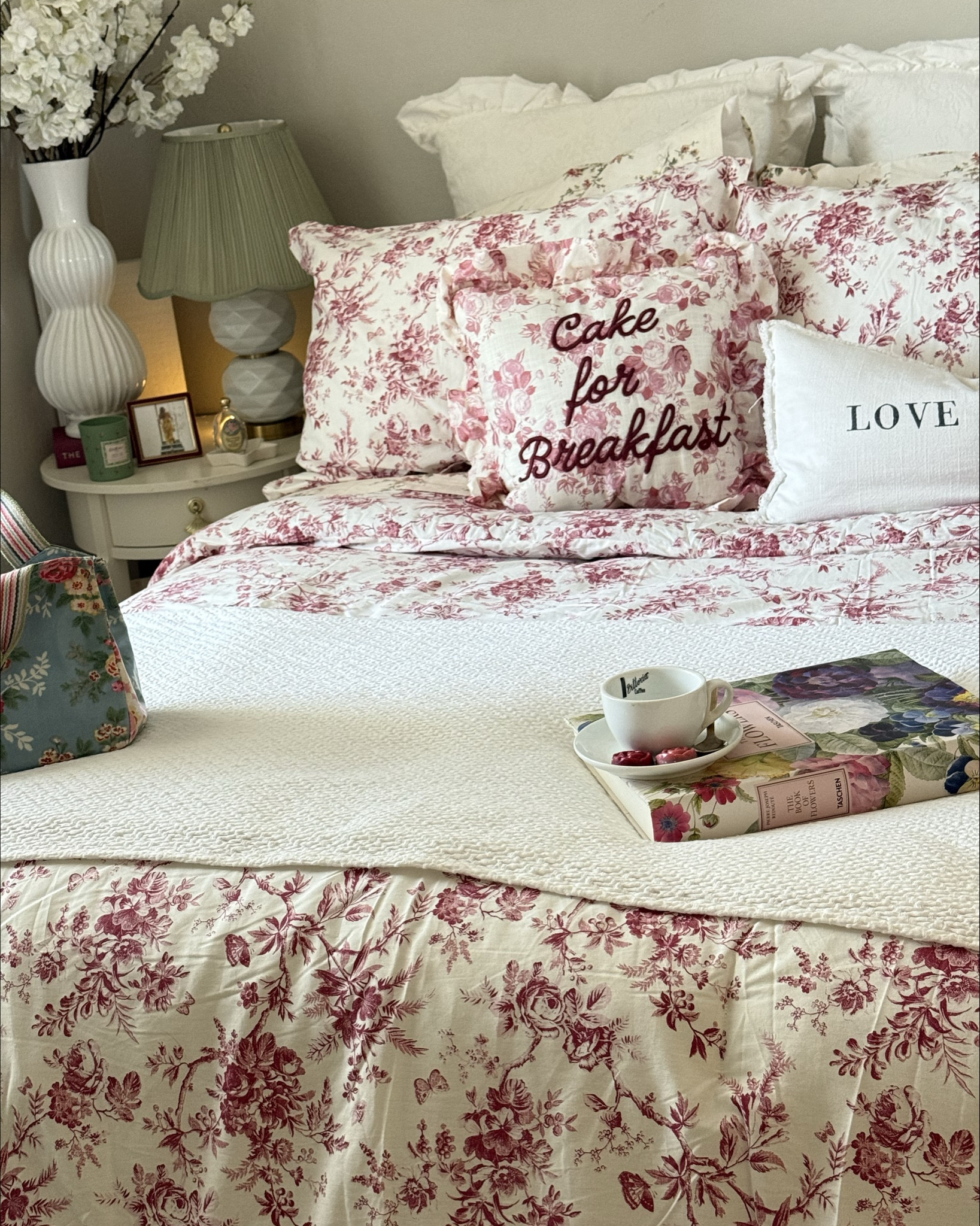 Eat cake for breakfast floral pillow found at target 

#LTKHome #LTKdayinmylife #LTKfoodie