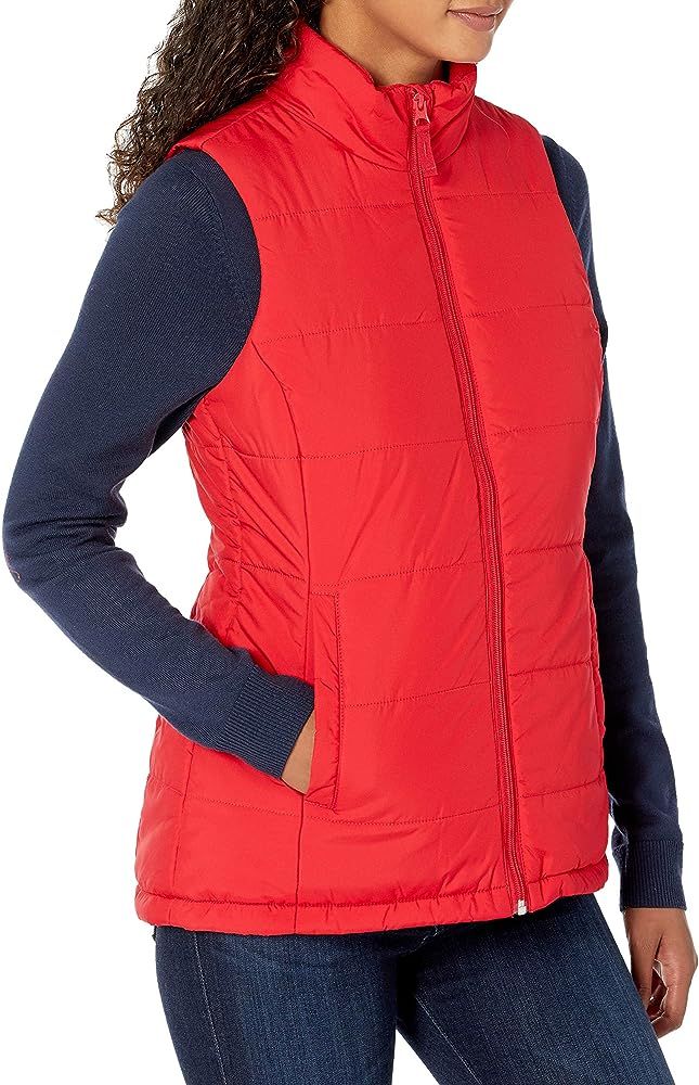 Amazon Essentials Women's Mid-Weight Puffer Vest | Amazon (US)