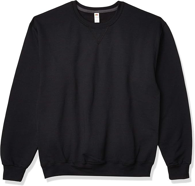 Fruit of the Loom Men's Sofspun Fleece Sweatshirt | Amazon (US)