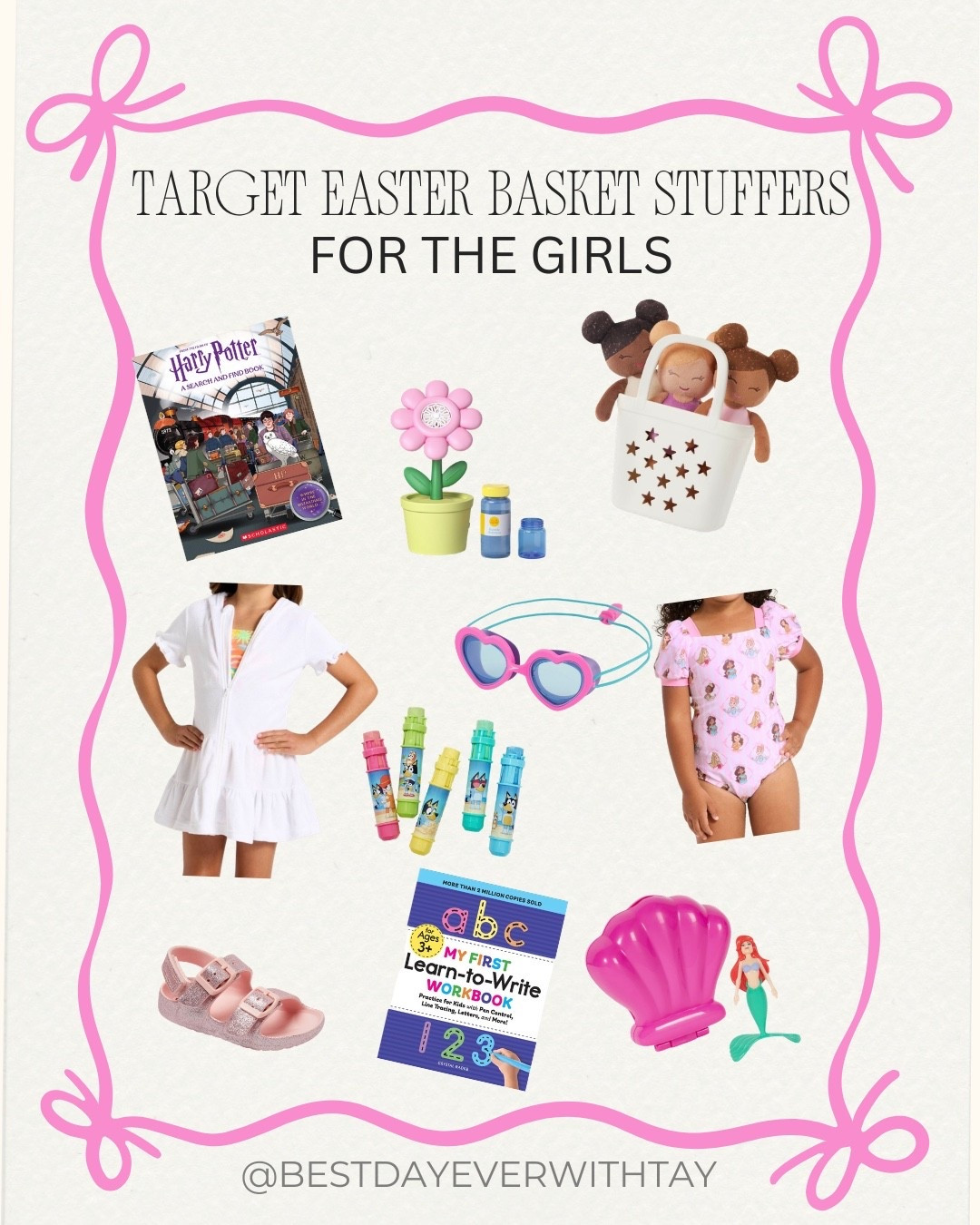 Some tried and true faves and some things I purchased this year! 

I love to use Easter baskets to replenish things for summer like chalk, bubbles, swimsuits and sandals. I also love to throw in a book (either to read or an activity book) to keep them entertained on rainy days. 

Target has been my favorite spot for basket stuffers! 

#LTKmomlife #LTKSeasonal #LTKKids