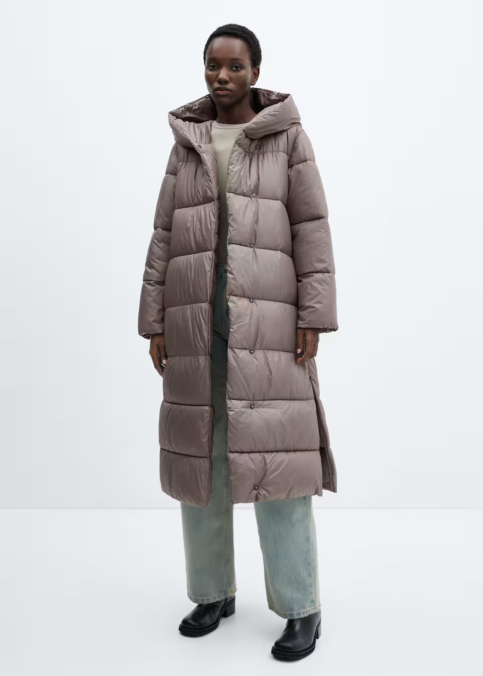 Quilted cross jacket -  Women | Mango USA | MANGO (US)