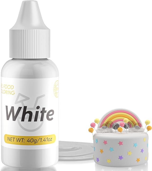 Gel Food Coloring for Cake Decorating - 40g Concentrated Assorted Edible Colors - Vibrant Tastele... | Amazon (US)