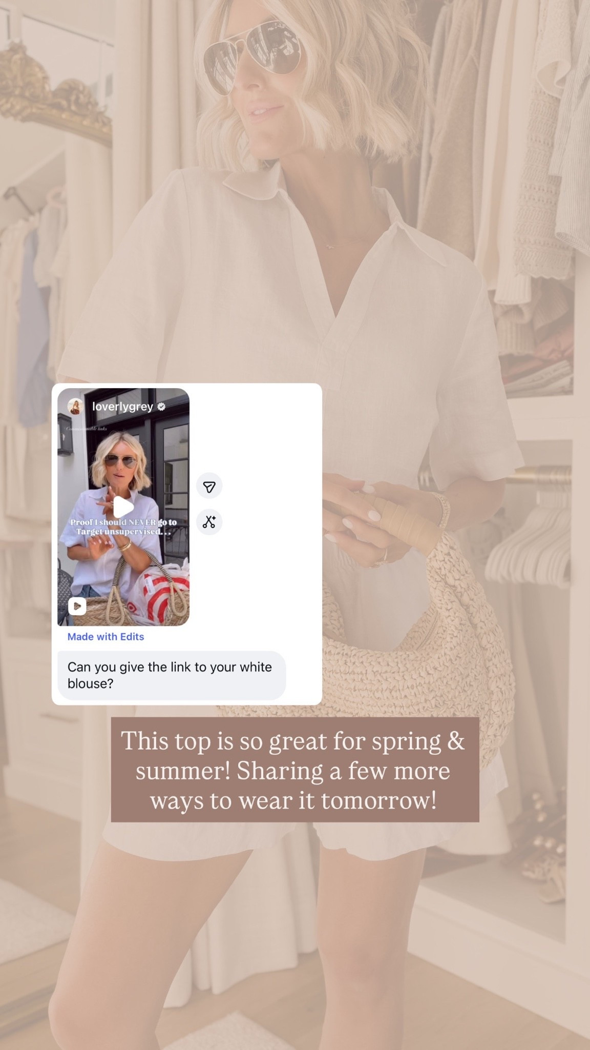 Love this top for spring & summer styling! Wearing S.

Loverly Grey, Quince, white linen top, summer fashion, summer outfit ideas

#LTKSeasonal #LTKootd