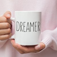 Dreamer Mug | For Inspirational Motivational Coffee Daydream Believer Gift Dreamers | Etsy (US)