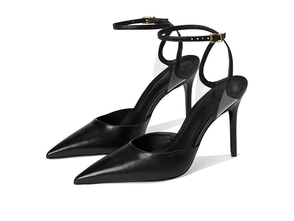 Schutz Skye Pump High Women's Heels Black : 6.5 M, Leather | Zappos