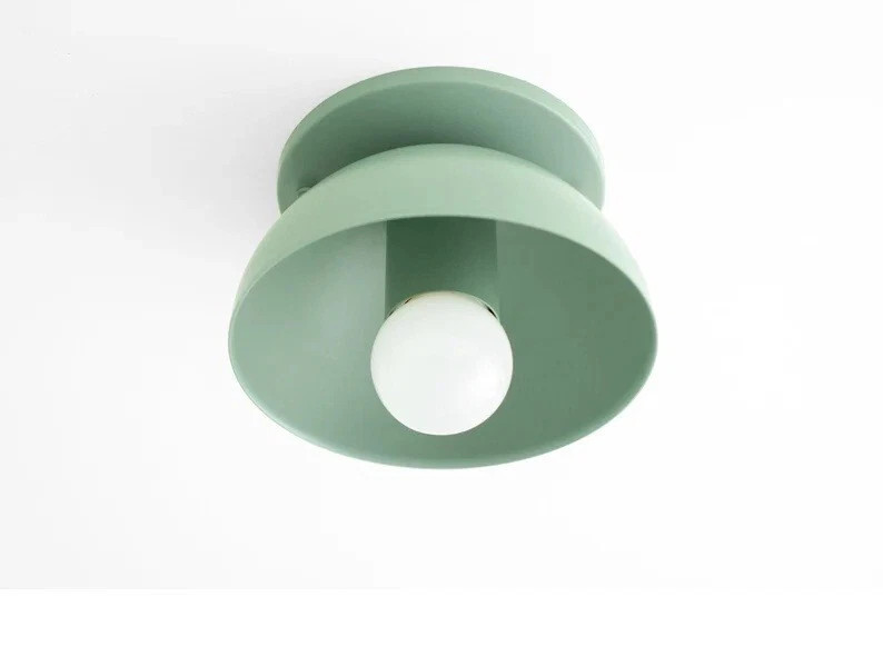 Green Ceiling Light - 6in Dome Light - Colorful Lighting - Light Fixture - Home | eBay US