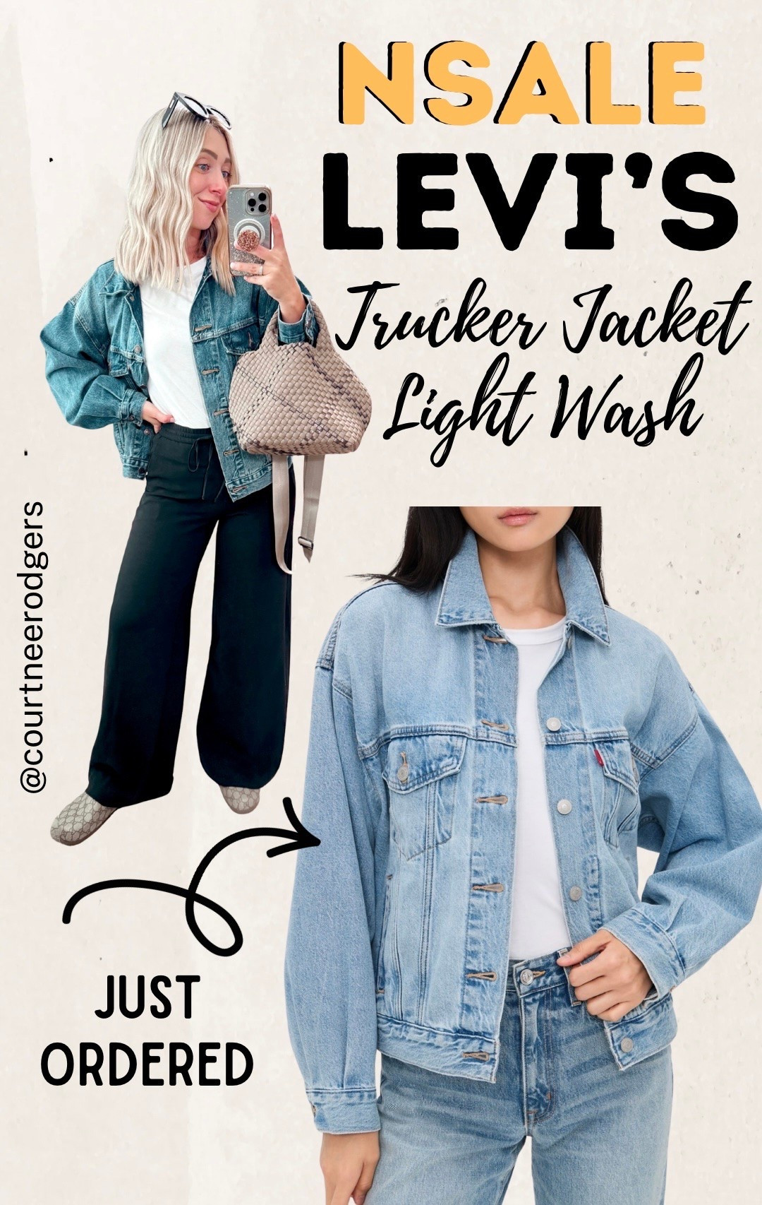 Levi’s Trucker Jacket in the light wash included in the NSALE! These run big, I have an XS in the darker wash and ordered the new light wash 

Denim jacket, NSALE, Levi’s, Nordstrom anniversary sale

#LTKootd #LTKmomlife #LTKSaleAlert