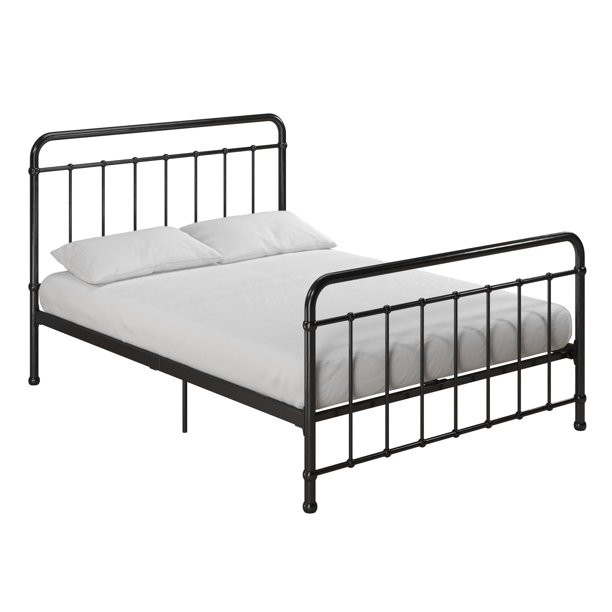 Better Homes & Gardens Kelsey Full Metal Bed, Black - Walmart.com | Walmart (US)