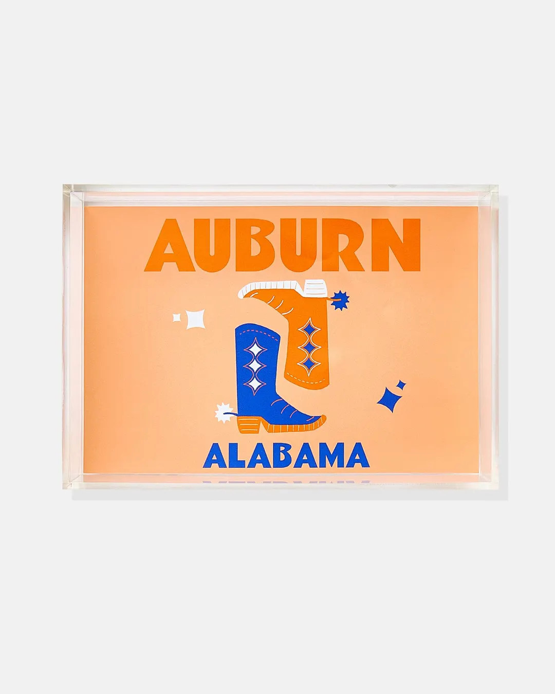 Auburn, Alabama Acrylic Tray | Trinket Organizer Vanity Tray Jewelry Dish Birthday Gift Desk Acce... | Etsy (US)