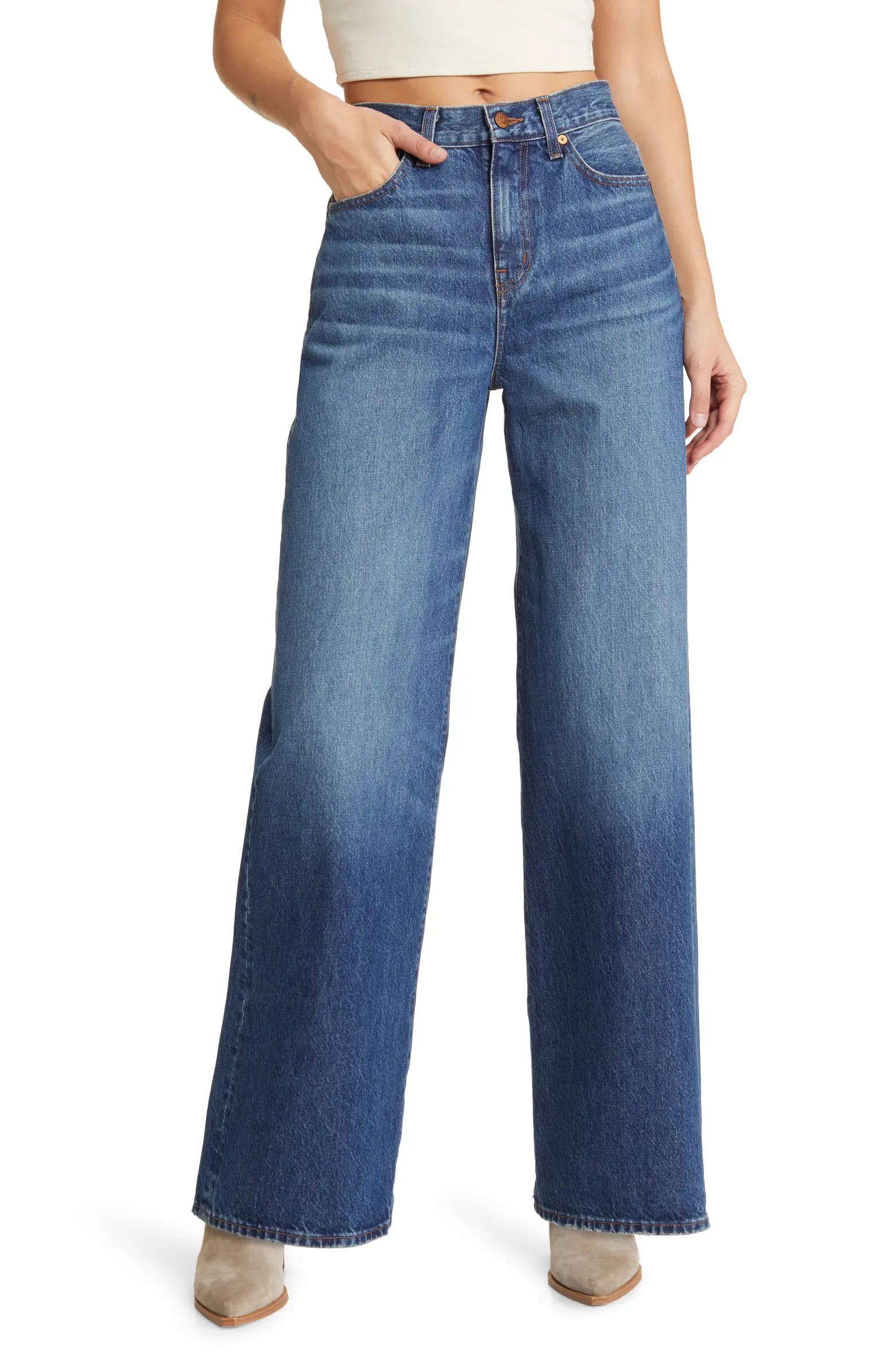 Superwide Leg Jeans | Nordstrom