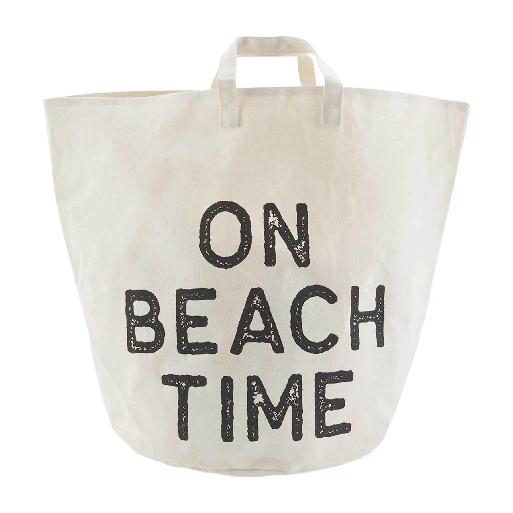 On beach time tote bag | Mud Pie (US)
