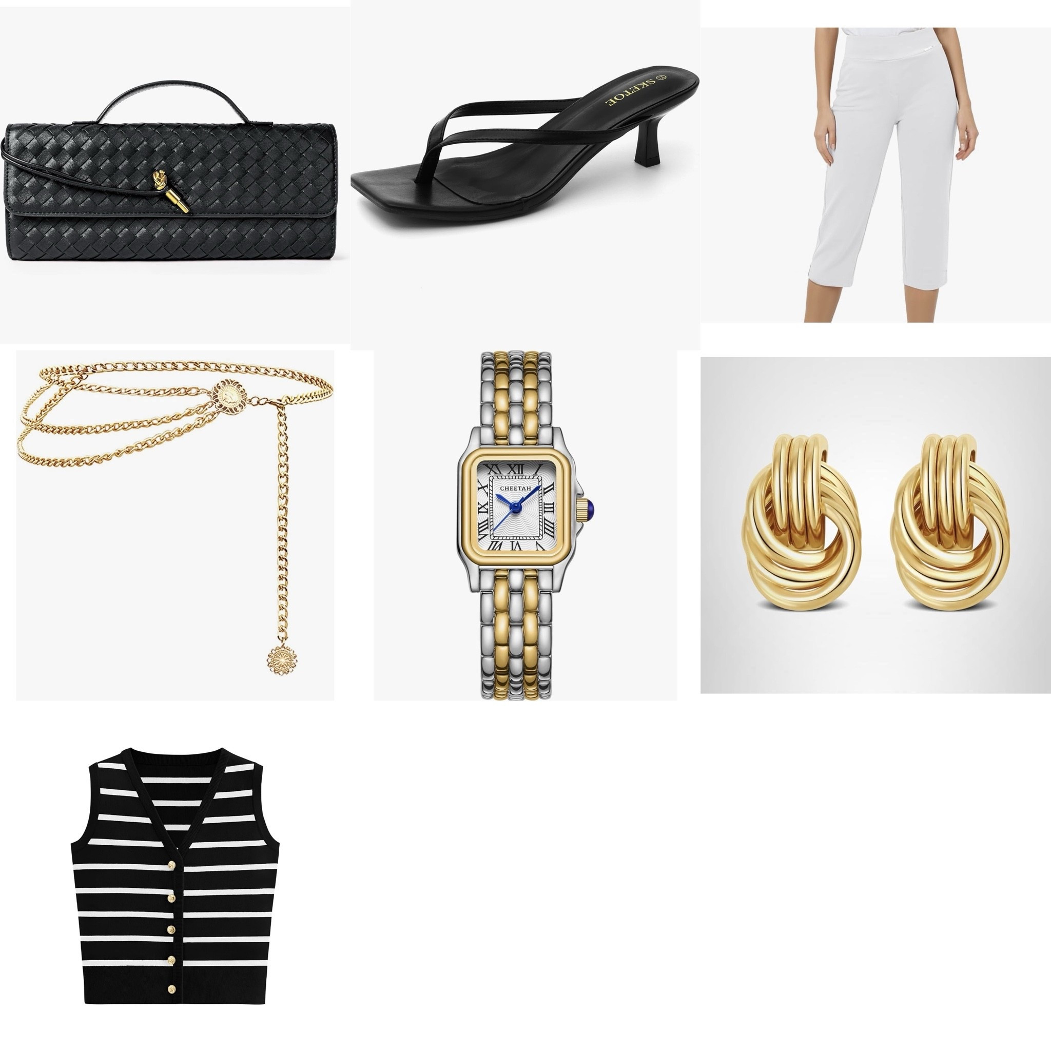 Loving this look 🤍🖤✨

Simple, classy, and easy to dress up or down. The gold details pull everything together perfectly.

#LTKootd #LTKgrwm #LTKdayinmylife