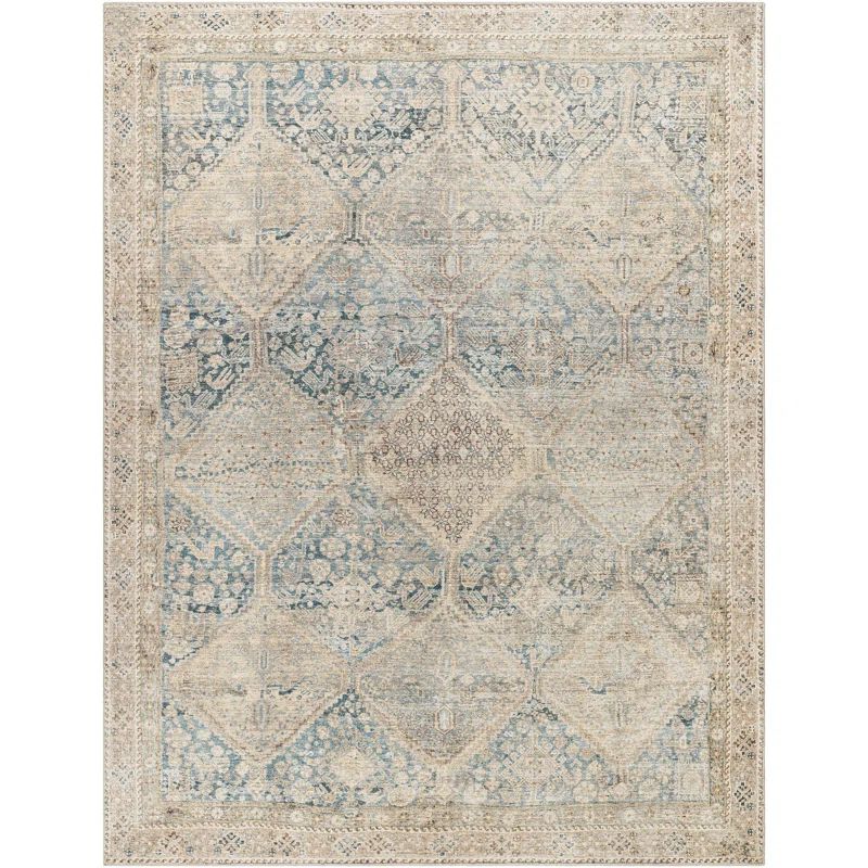 Becki Owens x Surya Marlene Vintage Light Green/Beige Area Rug | Wayfair North America