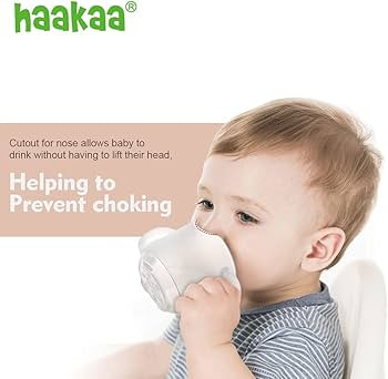 haakaa Silicone Toddler Cups, BPA Free Drop-proof Training Cups for Baby 6 Months+, 5 Ounce | Amazon (US)
