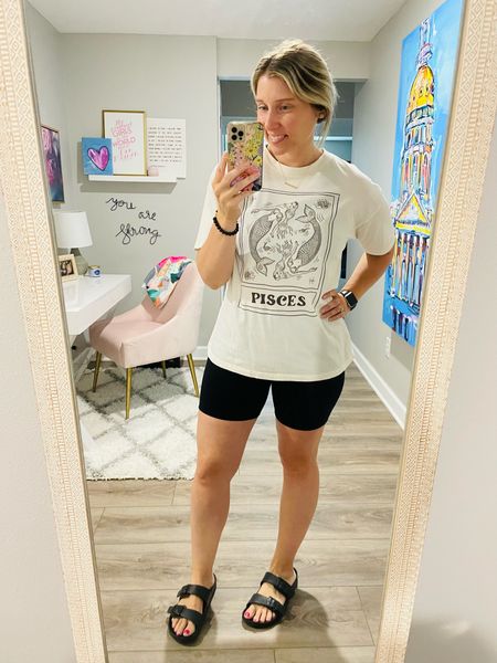 Casual Sunday 💕☕️☀️ 
My shorts are part of a double pack that is currently on sale for $15!!  A great basic for the summer months! I hope everyone is having a great Fathers Day!! 💕

#LTKsalealert #LTKcurves #LTKunder50