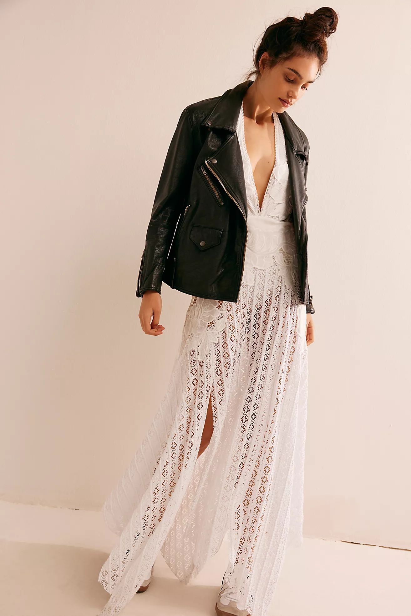 We The Free Jealousy Leather Moto Jacket | Free People (Global - UK&FR Excluded)