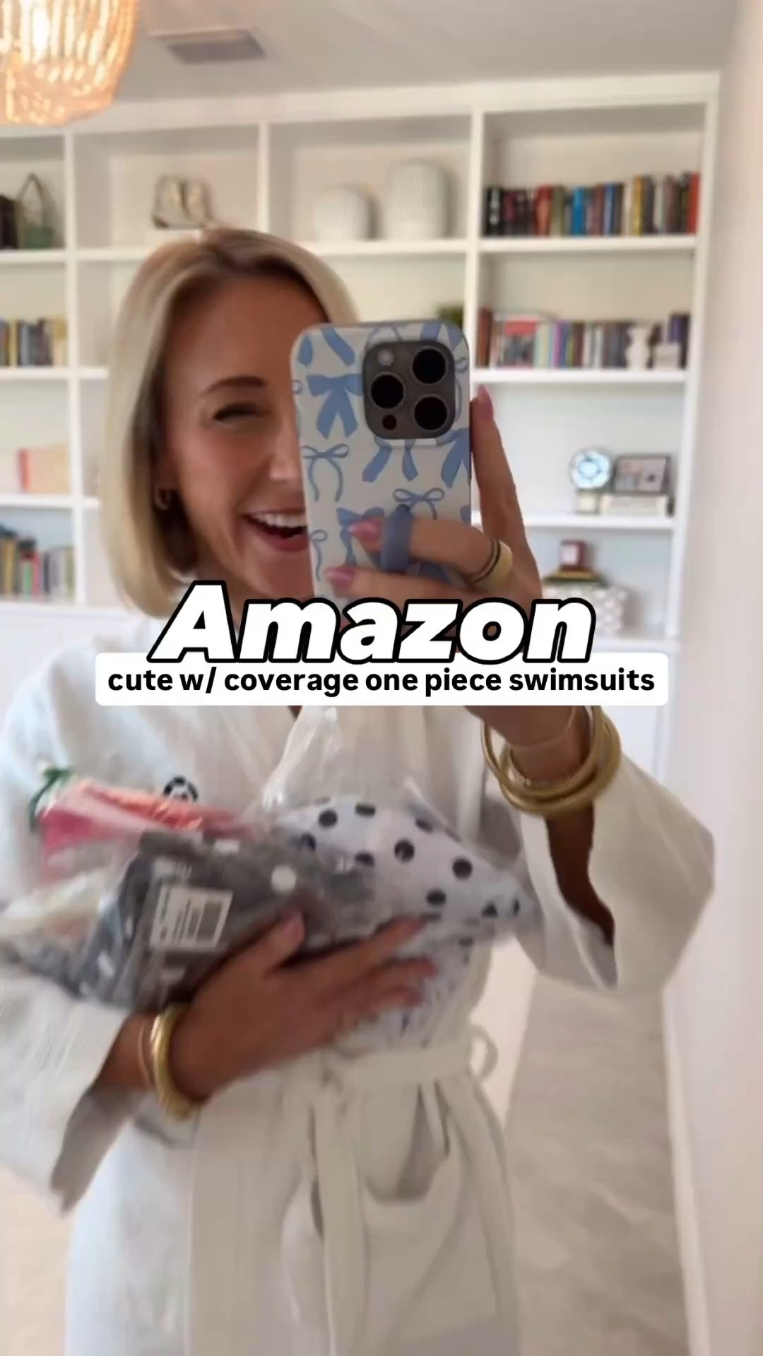 Amazon - cute with coverage one piece swimsuits 1. Brown White Polka Dots Square Neck One Piece Swimsuit - size small. 16 colors. 2. Black White Polka Dots Strapless Bandeau One Piece Swimsuit - size small. 15 colors. 3. Red Retro Metal Ring V Neck One Piece Swimsuit - size small. 17 colors. 4. Yellow Floral Color Block Tie Back One Piece Swimsuit - size small. 12 colors. 5. White Black Polka Dots Cut Out Lace-Up Back One Piece Swimsuit - size small. 13 colors. * Wrap/Skirt coverups - all are one size.

 

#LTKSeasonal #LTKSwim #LTKOver40