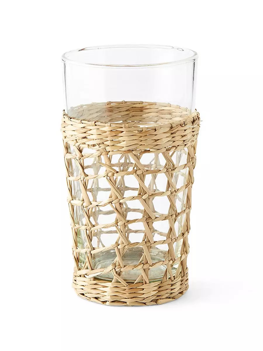 Cayman Seagrass Glasses (Set of 4) | Serena and Lily