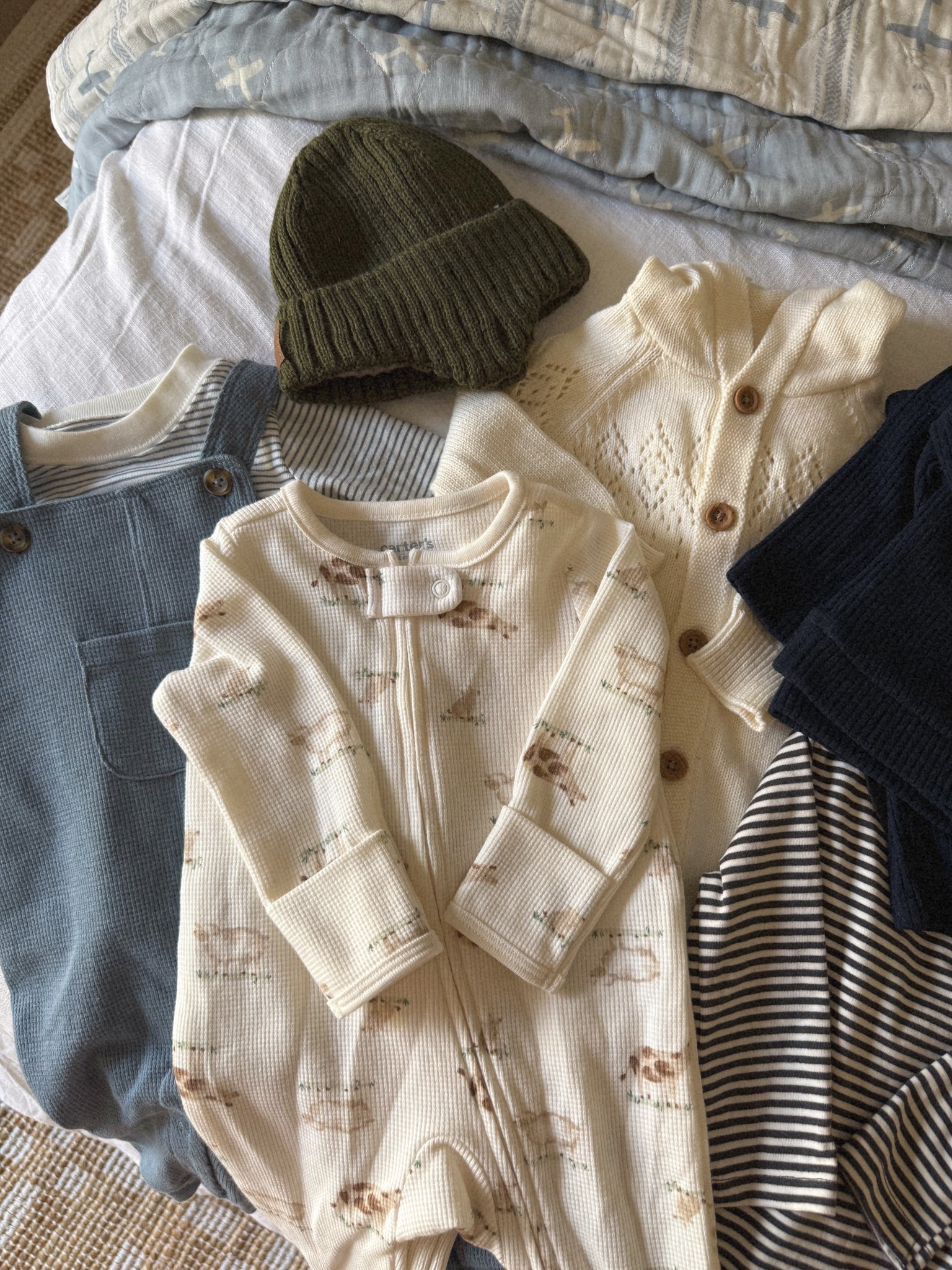 a few clothing items I’ve bought for baby brother! Blanket is Ellie and Layne 

#LTKBaby