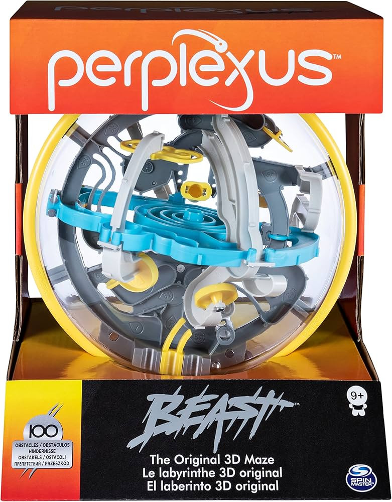 Perplexus Beast, 3D-Kugellabyrinth mit 100 Hindernissen - für fingerfertige Perplexus-Fans ab 8 ... | Amazon (DE)