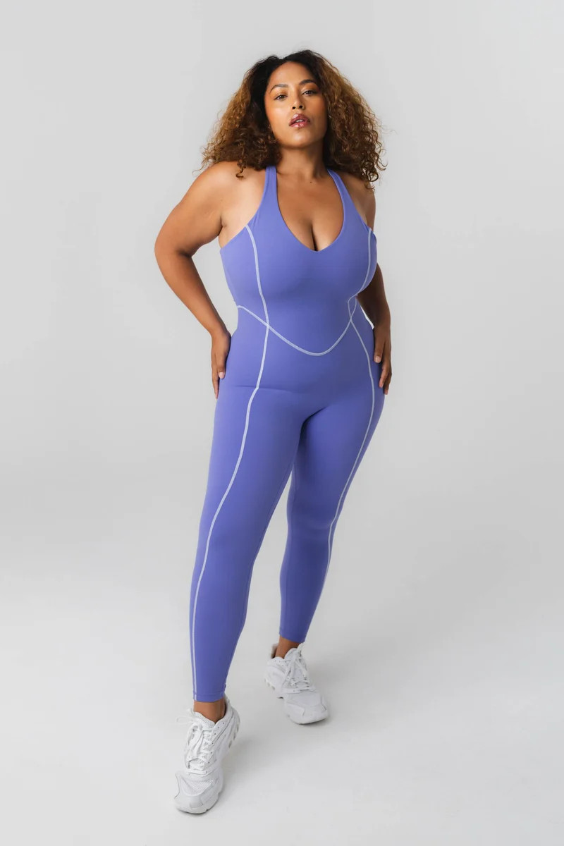 Cloud II™ X Jumpsuit - Blueberry Contrast | Vitality