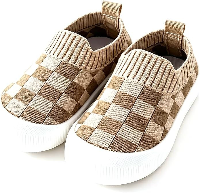 Baby Boys Girls Shoes, Infant Toddler First Walkers Sock Shoes, Unisex Lightweight Mesh Breathable Non Slip Soft Sole Sneakers | Amazon (US)