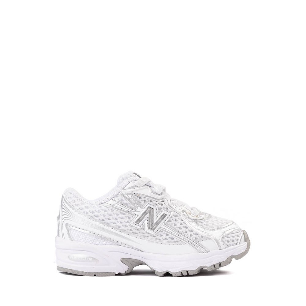 New Balance 740 Athletic Shoe - Baby / Toddler - White / Silver Metallic | Journeys