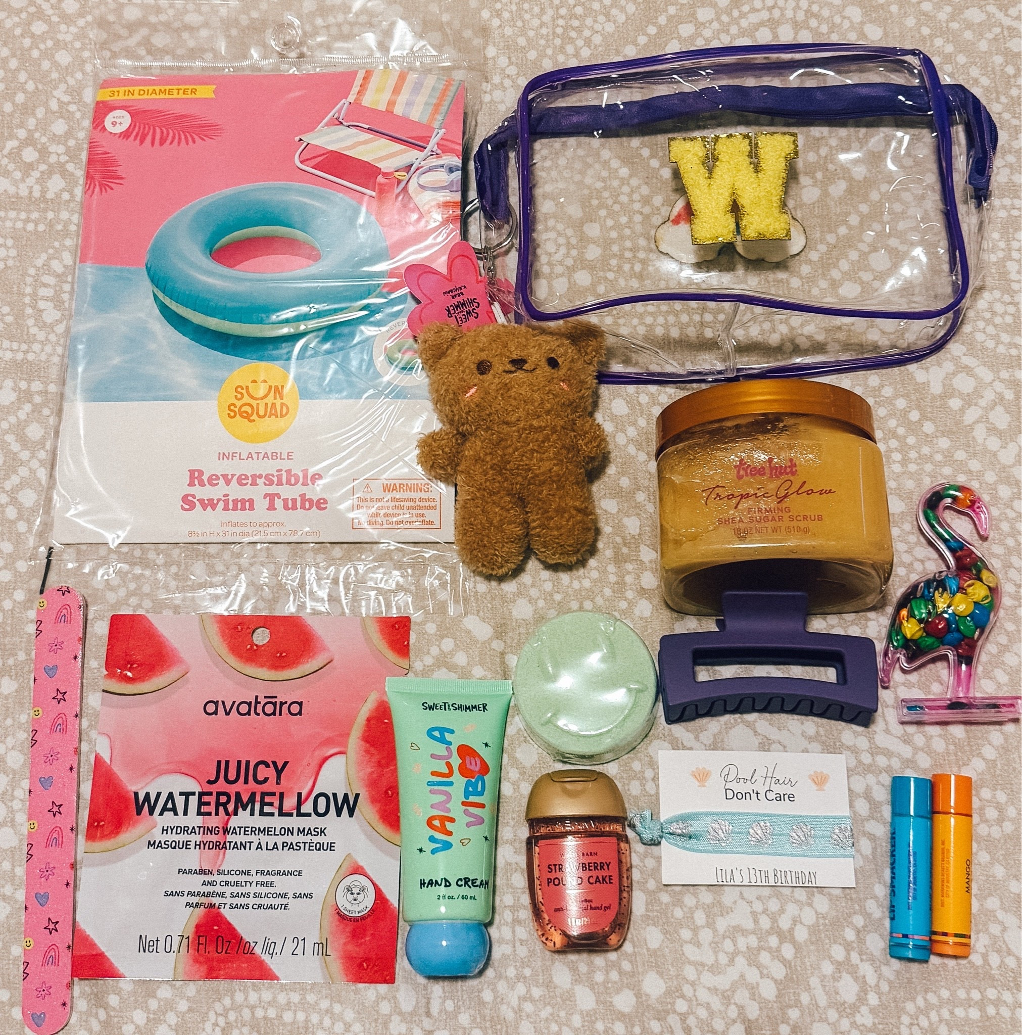 Lila’s 13th birthday party favors!
#poolparty #poolpartyfavors #teengrilpartyfavors #teengirlbirthdayparty #13thbirthday #girlsbirthdaypartyfavors

#LTKSeasonal #LTKSwim #LTKKids