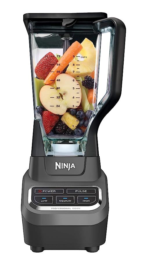 Ninja Professional 72oz Countertop Blender with 1000-Watt Base and Total Crushing Technology for ... | Amazon (US)