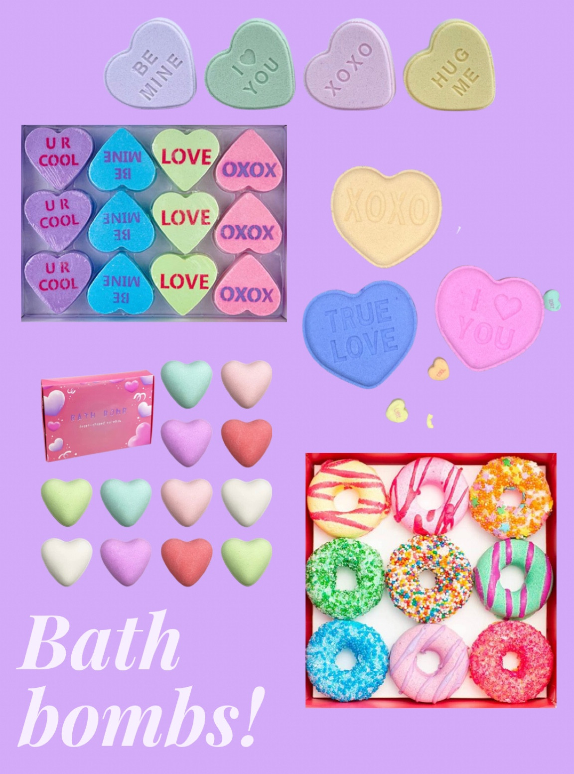Valentines day - bath bombs - small business - Amazon finds - colorful home decor - gift - galentines day - fun eclectic finds 

#LTKGiftGuide #LTKSeasonal #LTKhome