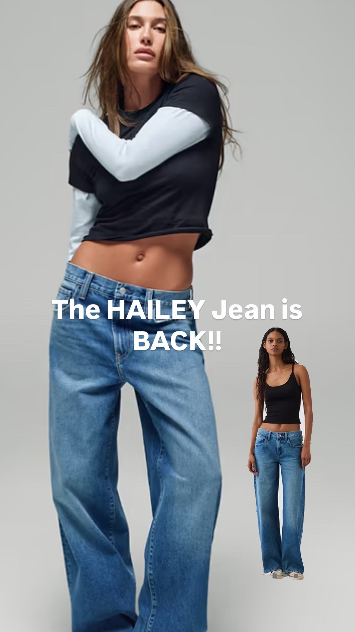 Loooove the low rise baggy fit! 
I think I need to try these! 

Hailey Jean, gap jeans