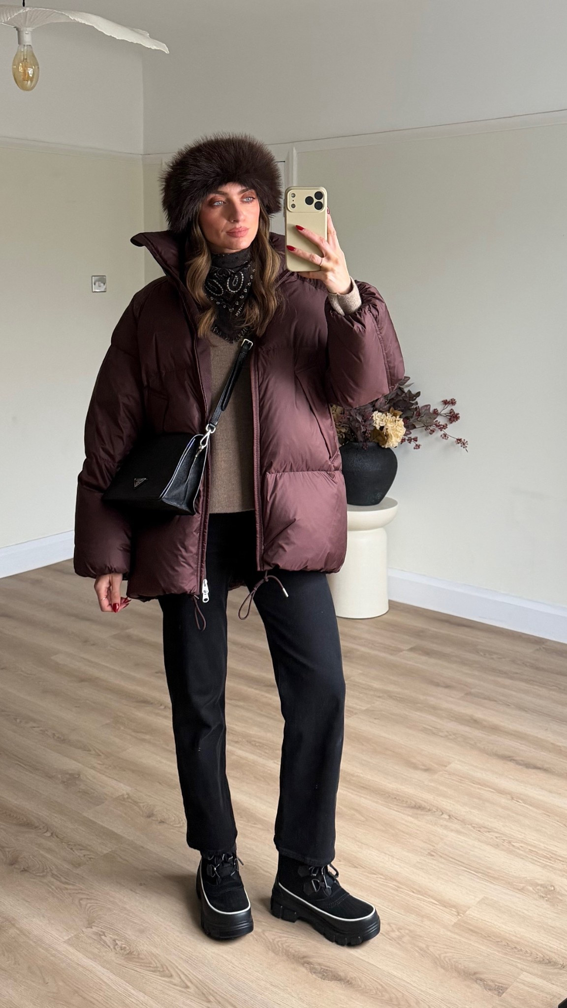 Christmas market outfit inspo

XXS Arket coat( size down they’re big) 
Medium in the COS jumper
Levi’s ribcage black straight leg jeans 
Sorel ‘Torino’ winter boots
Zara faux fur beanie hat
Kujten cashmere neck scarf, I can’t link on here but have linked similar
Bag is Prada from Bicester Village 



Christmas market outfit, winter walk outfit, wrapped up, down coat, puffer coat 

#LTKuk #LTKfestive #LTKwinter