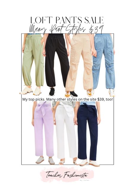 Loft is having their work wear pants sale— pants are $39!! Lots of Lou and Grey included! Linking up some favorites but there are many more great work styles!

#LTKsalealert #LTKworkwear #LTKfindsunder50