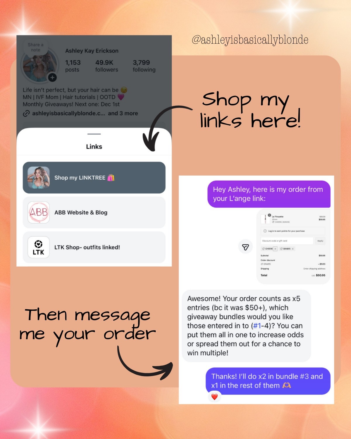 Any of your purchases from Nov 1st through Dec 10th count! So make sure to screenshot your orders & send them my way 💌 You'll pick which bundles (#1-#4) you want to enter in to win! Good luck everyone, winners announced Dec 10th on my IG stories.

#LTKSaleAlert #LTKSeasonal #LTKHoliday