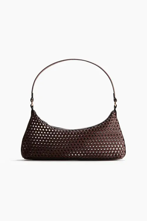 H&M Shoulder Bag in Dark Brown at Nordstrom | Nordstrom