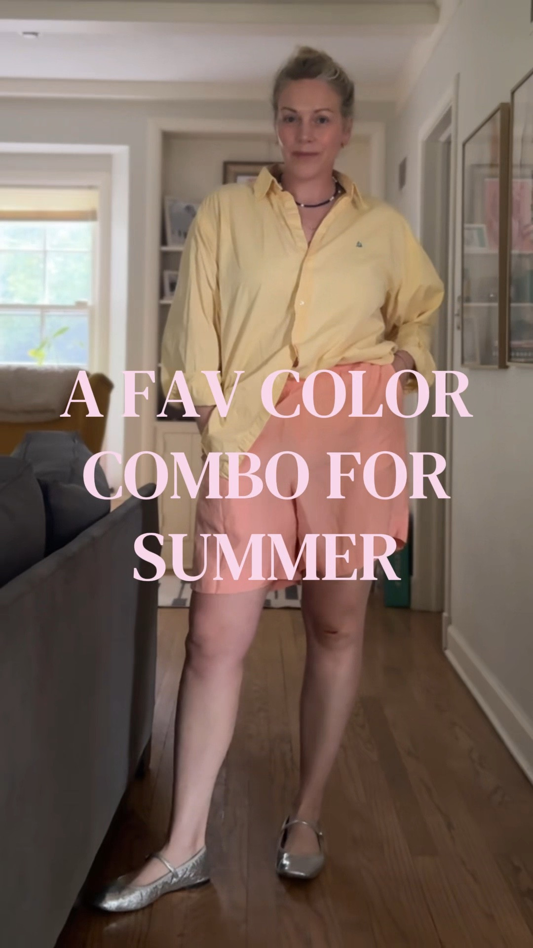 🩷💛 summer outfit color combo

#LTKootd #LTKOver40 #LTKMidsize