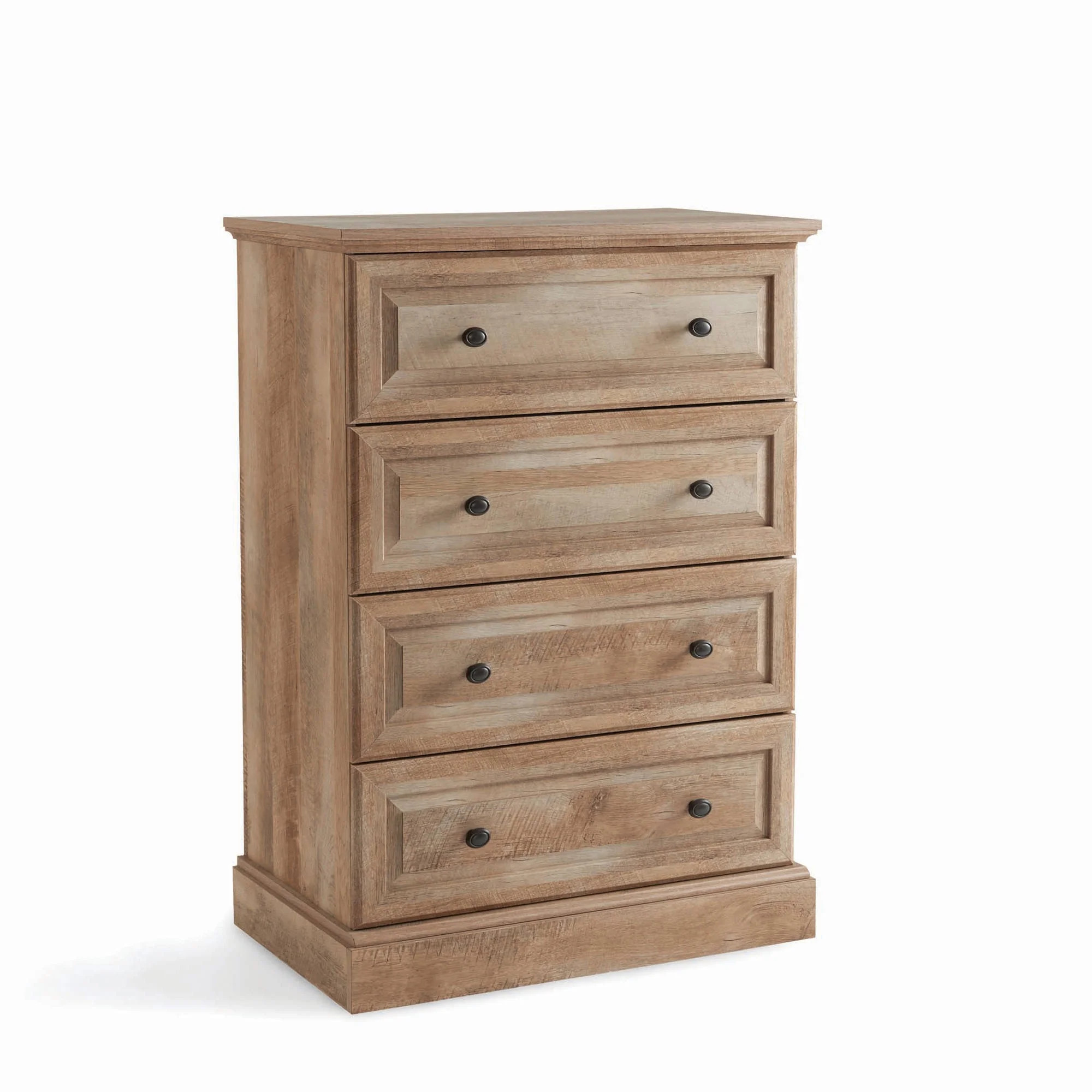 Better Homes & Gardens Crossmill 4-Drawer Dresser, Weathered Finish - Walmart.com | Walmart (US)