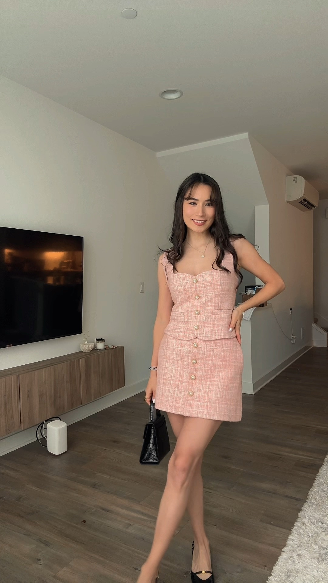 🌸 pink is absolutely the color of this spring!Oh , how many compliments I got for Reformation matching set ! ! 

#LTKworkwear #LTKstyletip #LTKVideo
