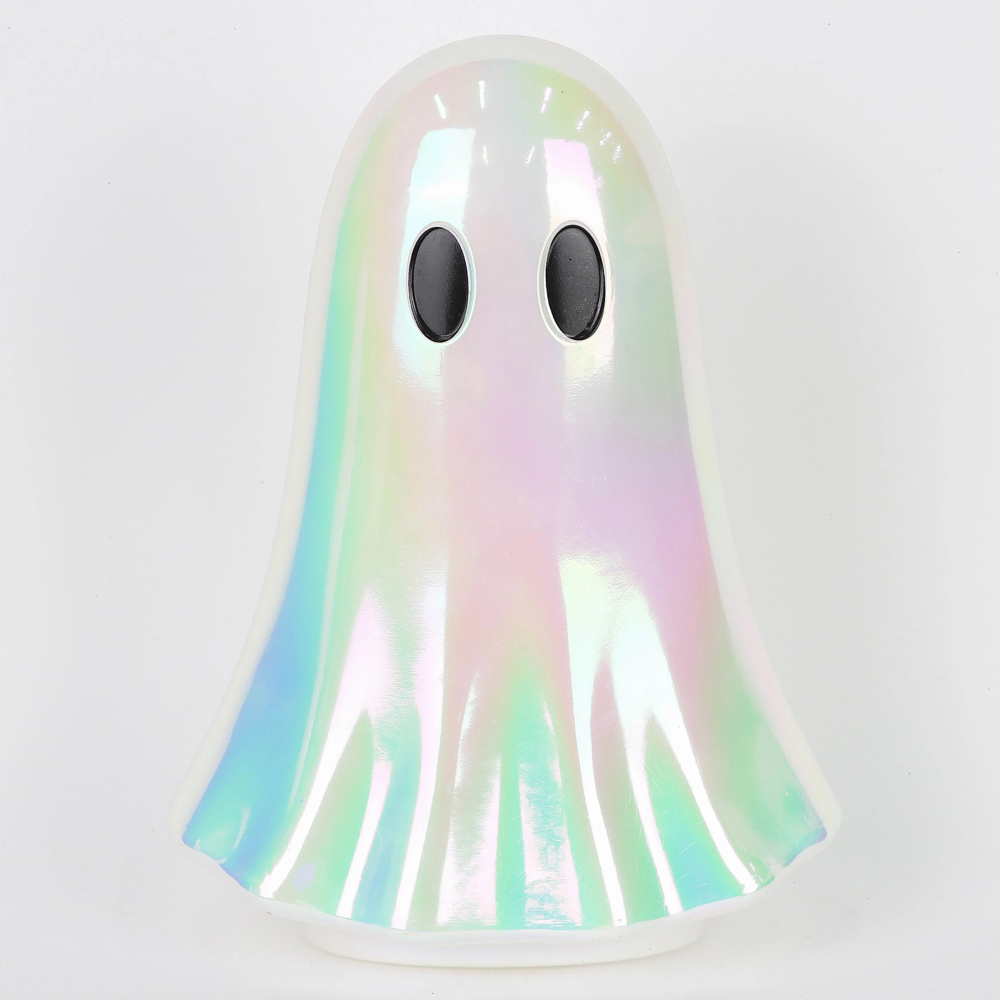 Light-Up Ghost Tabletop Decoration, White, 9", Halloween by Way To Celebrate - Walmart.com | Walmart (US)