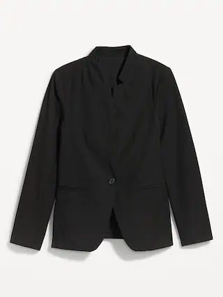 Notched-Collar Pixie Blazer for Women | Old Navy (US)