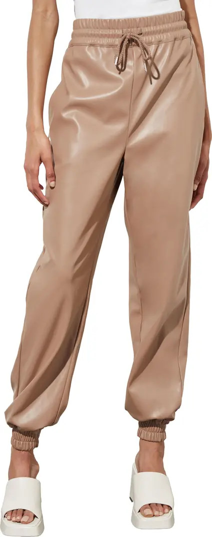 Faux Leather Joggers | Nordstrom