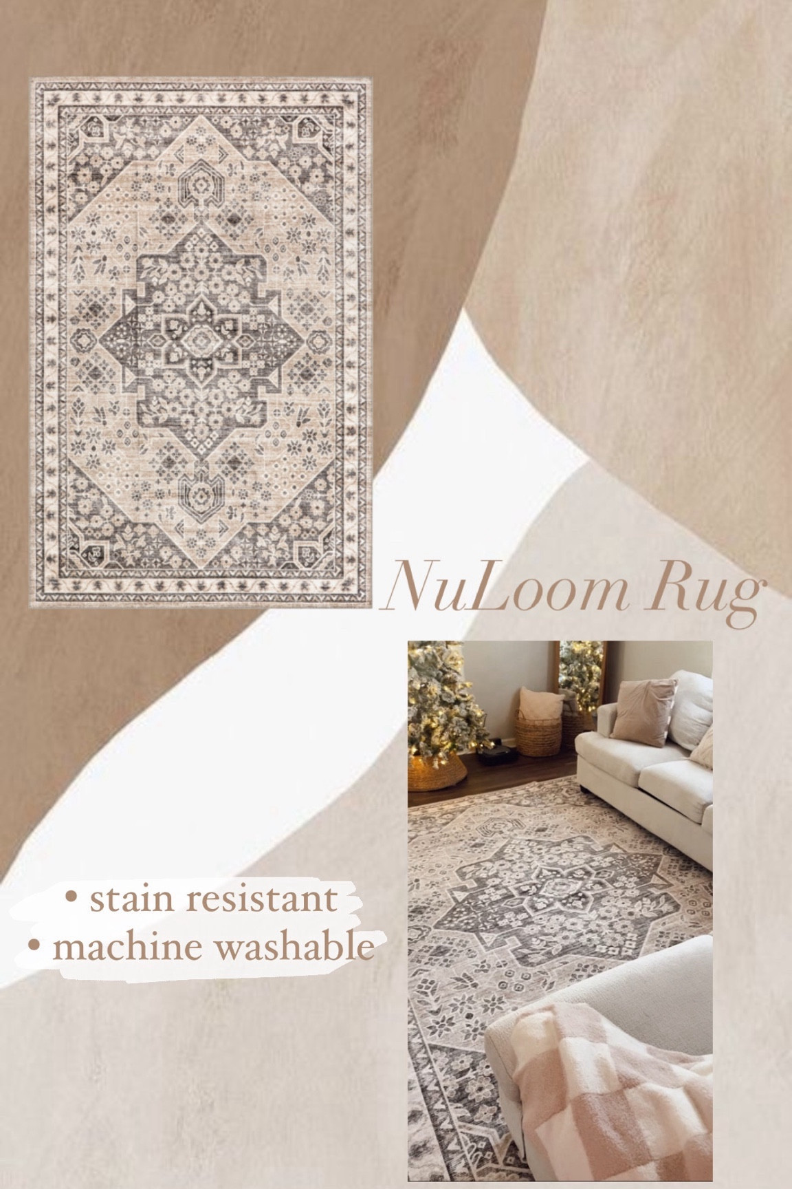 New living room rug from NuLoom! Stain resistant and machine washable  

#LTKCyberWeek #LTKGiftGuide #LTKSeasonal